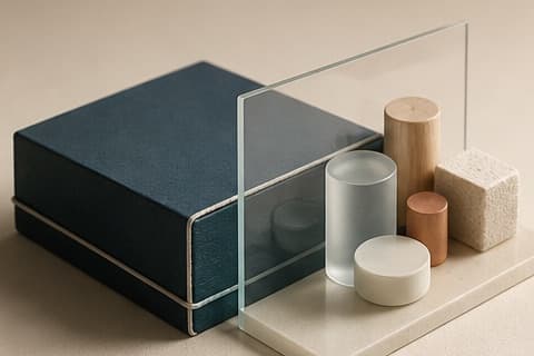 Monetize content responsibly is represented by a bounded abstract editorial still life without people, text, metrics, or promised business results.