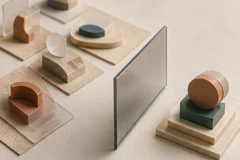 Use AI for marketing and sales is represented by a bounded abstract editorial still life without people, text, metrics, or promised business results.