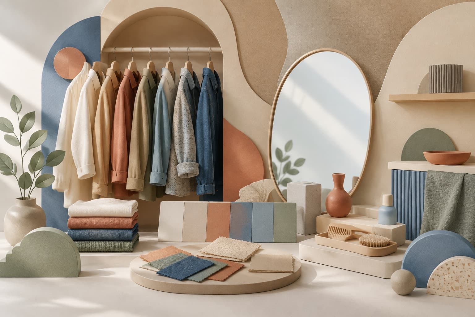 Look Fabulous represented by a calm tactile editorial still life without people, brands, status promises, or guaranteed outcomes.