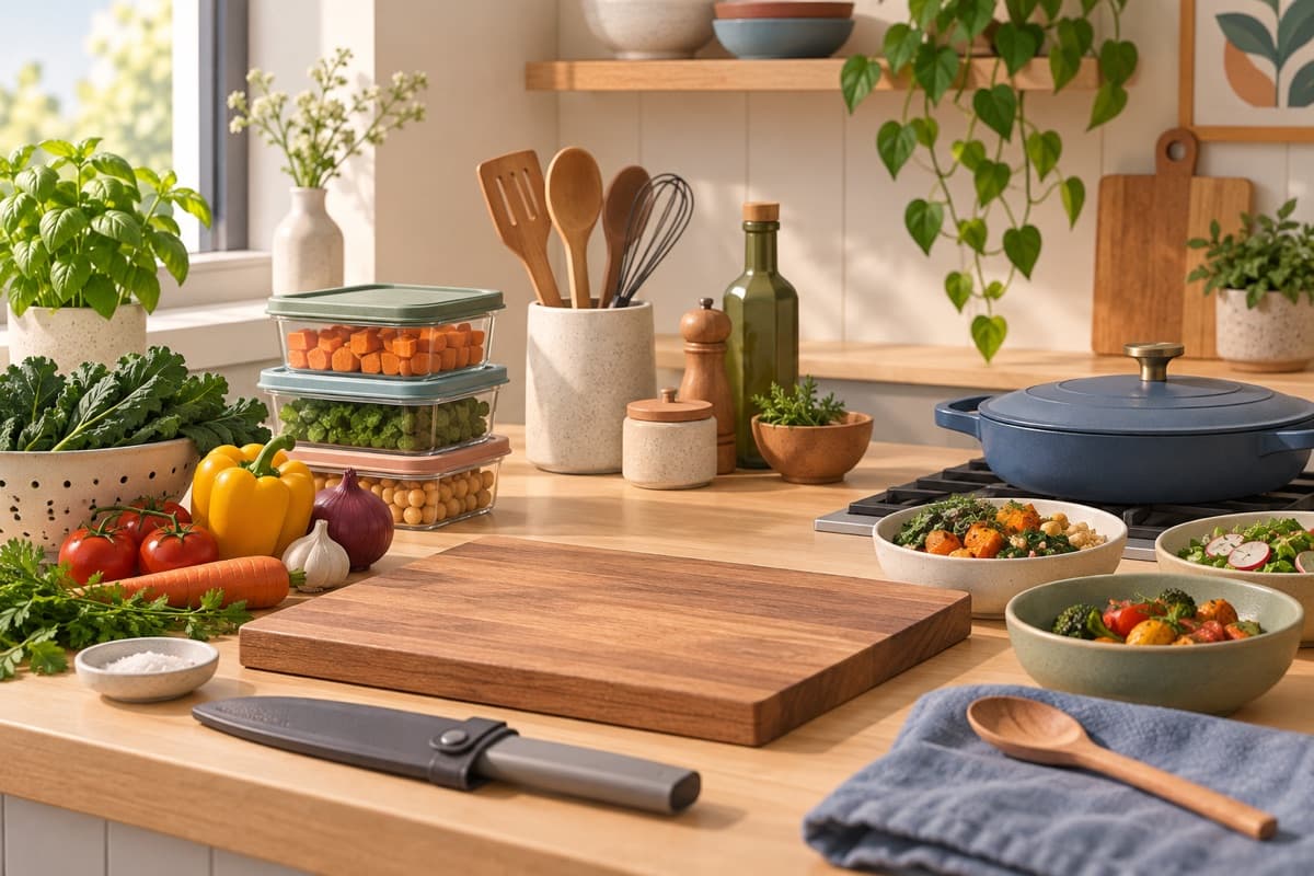 Become Your Inner Chef represented by a calm tactile editorial still life without people, brands, text, or guaranteed outcomes.