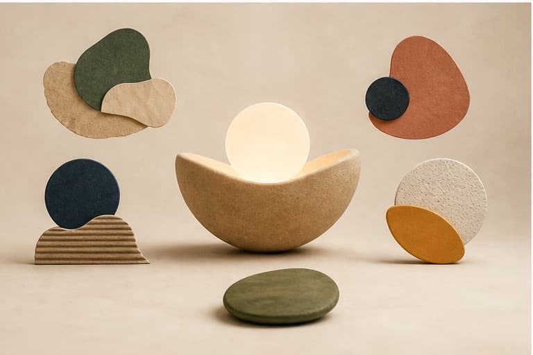 Multiple balanced inputs surround a central space for personal choice.