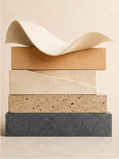 Stable evidence-like layers support an open flexible form.
