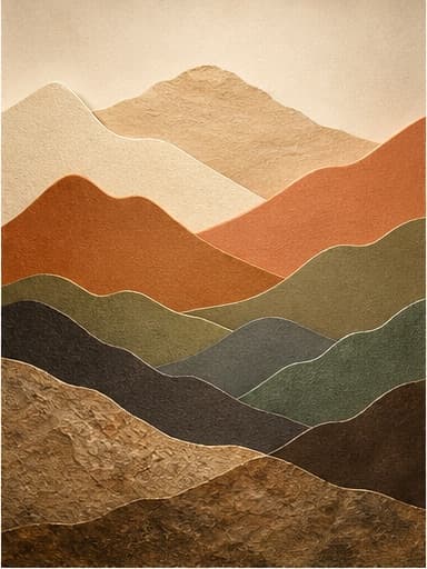 Repeated terrain layers suggest steady, sustainable effort.