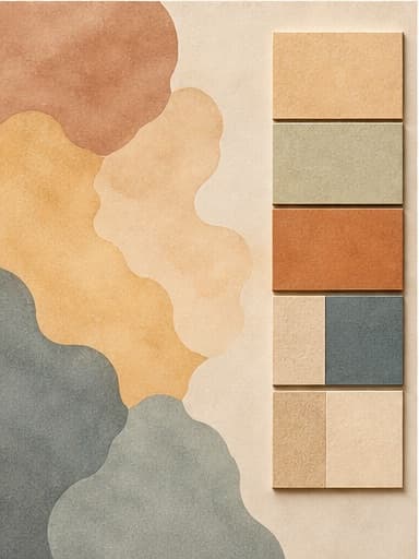 Soft imagined shapes translate into structured modular pieces.