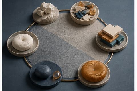 Build a creative practice is represented by a bounded abstract editorial still life emphasizing review, autonomy, and honest limits.