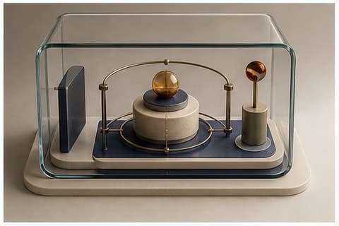 Build an AI agent personal assistant is represented by a bounded abstract editorial still life emphasizing review, autonomy, and honest limits.