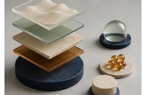Communicate status clearly is represented by a bounded abstract editorial still life emphasizing review, autonomy, and honest limits.