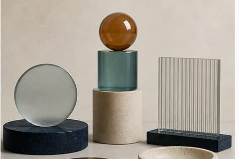 Set and manage OKRs is represented by a bounded abstract editorial still life emphasizing review, autonomy, and honest limits.