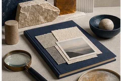 Tell strategic stories is represented by a bounded abstract editorial still life emphasizing review, autonomy, and honest limits.